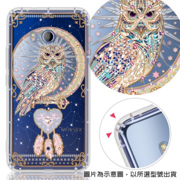 KnowStar HTC 系列 奧地利彩鑽防摔手機殼-守護者