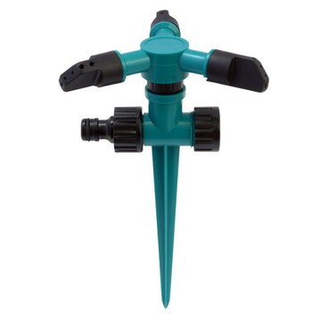TRENY 360度旋轉灑水器 插地可串接  藍綠色  1套