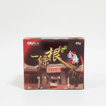 金牌一條根 清涼乳霜 80g