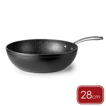 《ibili》Quarzo不沾深煎鍋-28cm-- 平煎鍋 不沾鍋 平底鍋