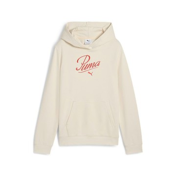 PUMA 基本系列Script長厚連帽T恤 女童