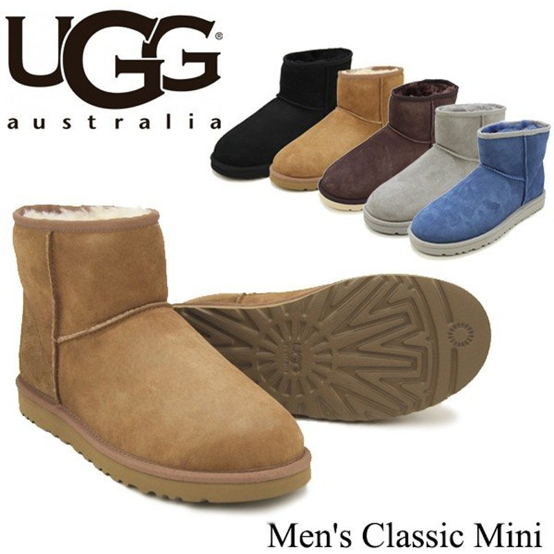 アグ Ugg メンズ クラシックミニ Men S Classic Mini シープスキン ブーツ Dd 通販 Lineポイント最大0 5 Get Lineショッピング