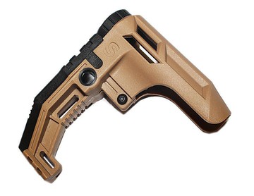 【翔準軍品AOG】SLONG 神龍 高級短後托 M4 AEG GBB 死神托 輕量化 戰術後托 SL00412