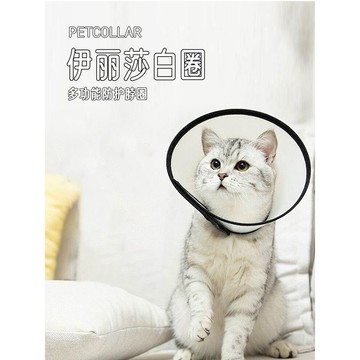 【48時熱賣】伊麗莎白圈貓咪項圈術後防舔咬脖套軟圈幼貓專用寵物用品頭套