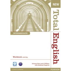 New Total English Intermediate Workbook with Answer Key and Audio CD