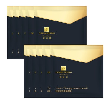 PBF 寶齡富錦 青春源超能賦活精華面膜 (1片/入)x10入組