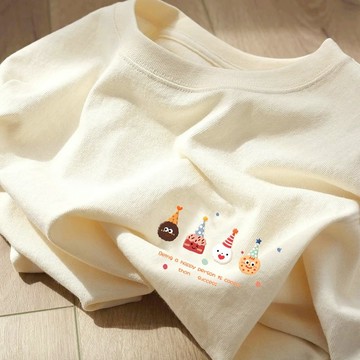 甜心小妹~短袖上衣 短袖T恤 T-shirt 可愛風衣服 韓系上衣 寬鬆短袖 oversize 顯瘦上衣 精品短袖 甜妹