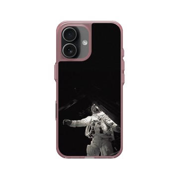 iPhone 17 Clear (相機按鈕) 晶醺玫 - NASA - Gemini 4 - Astronaut White Walking In Space
