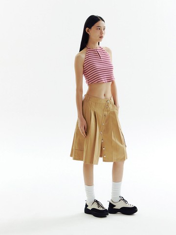 Apron Skirt [light brown] (CW1A B19WOT)