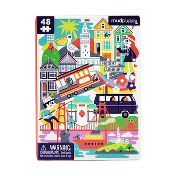 Mudpuppy 迷你拼圖 Set  48片  1盒