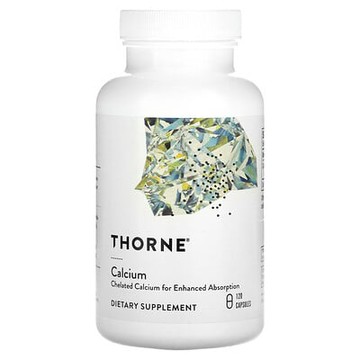 Thorne, 鈣，250 毫克，120 粒膠囊