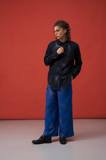 襯衫/長袖/MRI/渲染/黑印花/INF/SS25