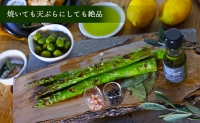 小豆島の朝採れアスパラ 『さぬきのめざめ』２Lサイズ１kg　配送期間：２月中旬～５月中旬まで