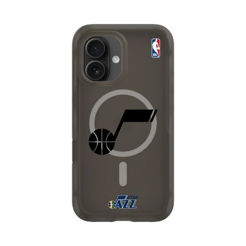 iPhone 16 AirX 本質黑 - NBA - B&W-猶他爵士 Utah Jazz B&W - Dark