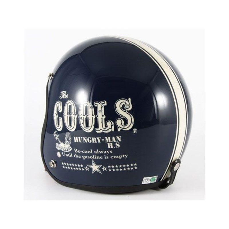 正規品／72JAM ジェットヘルメット COOLS HUNGRY MAN カラー ネイビー サイズ XL/60-62cm未満 72ジャムジェット バ…  | LINEブランドカタログ