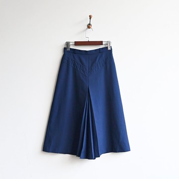 【蛋植物古著】碧藍海洋高腰古著寬褲