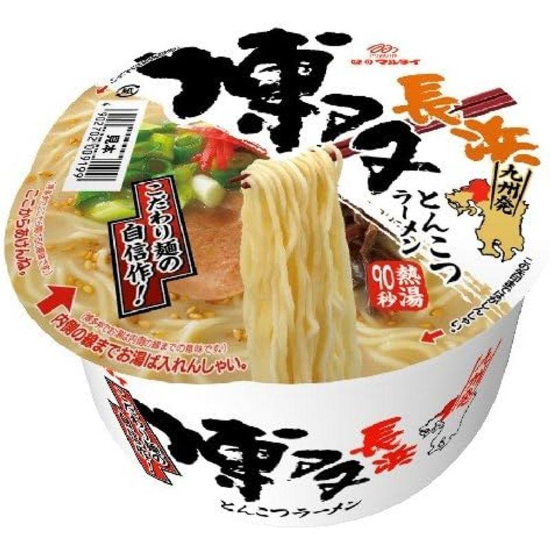 マルタイ 九州発・博多とんこつラーメン 91g×12個