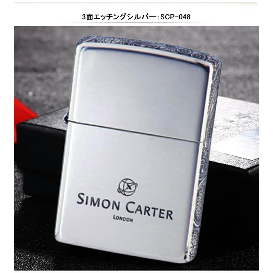 ジッポー ZIPPO サイモンカーター PENGUIN SIMON CARTER シルバーイブシ