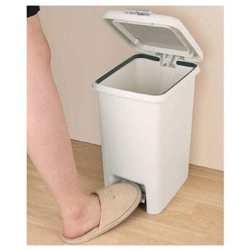垃圾桶 10L 踏板按壓2用 GY NITORI宜得利家居