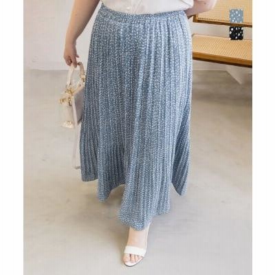 JOURNAL STANDARD ランダムドットプリントプリーツスカート | www