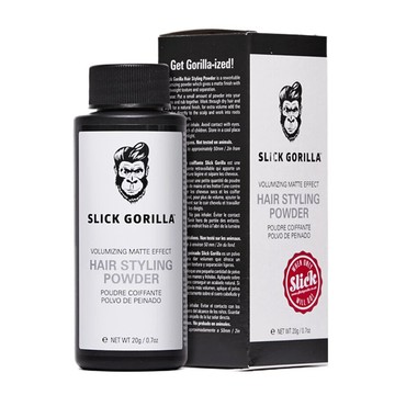 英國 Slick Gorilla 猩猩 頭髮造型蓬蓬粉（塑型粉 猩猩粉 澎澎粉 蓬鬆粉蓬鬆定型造型粉 頭髮粉蓬髮粉 噴霧