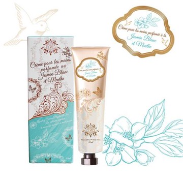 【Dana Belle】清爽型 高效保濕香氛護手霜：白茉莉與薄荷