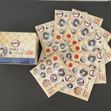 正版日谷 鬼滅之刃 潮玩徽章吧唧 Vol.2-花鳥風月9種 盲袋