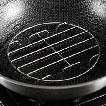 304不銹鋼蒸架家用蒸格蒸饅頭隔水蒸架多功能電飯煲蒸菜炒鍋蒸籠