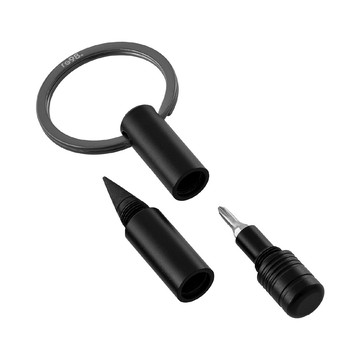 《REFLECTS》Porto永恆筆螺絲起子鑰匙圈(墨黑)