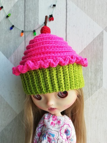 Blythe 娃娃帽子 糖果杯