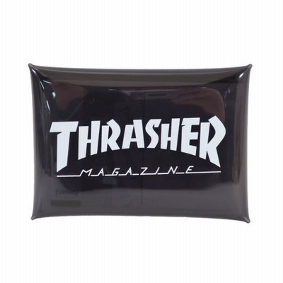 スラッシャー グッズ 付箋 Thrasher クリアケース入り ふせんセット ブラック サカモト 通販 Lineポイント最大get Lineショッピング