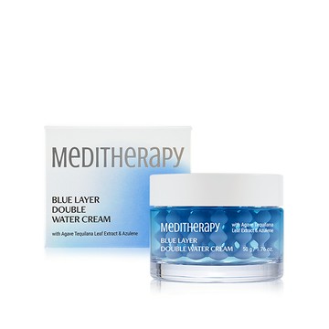 【韓國品牌授權】MEDITHERAPY 藍色雙層補水保濕霜 50g