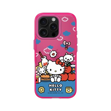 iPhone 16 Pro Clear 粉漾桃 - 三麗鷗-Hello Kitty - 悠閒時光