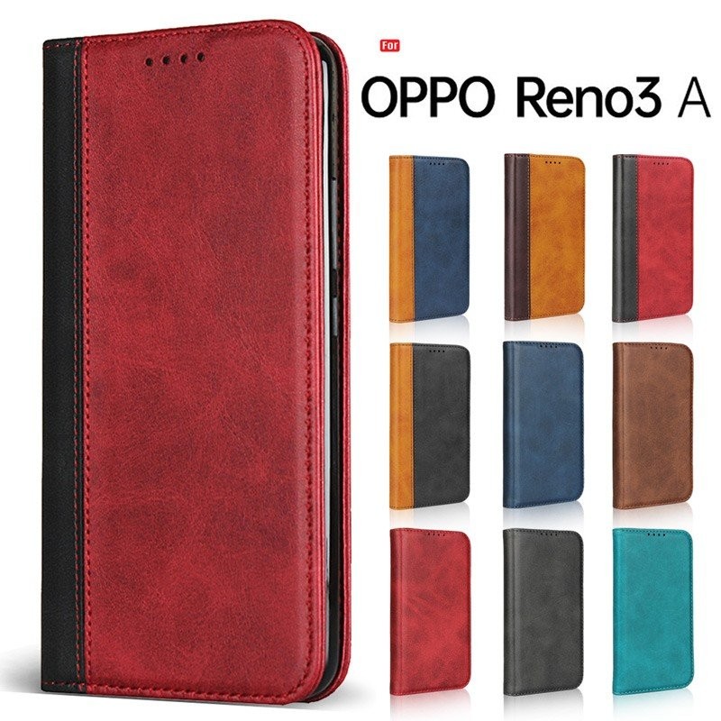 OPPO Reno3 A ケース 手帳型 OPPO Reno3 A スマホケース ベルト無し カード収納 スタンド機能 閉じたまま通話 通販  LINEポイント最大0.5%GET | LINEショッピング