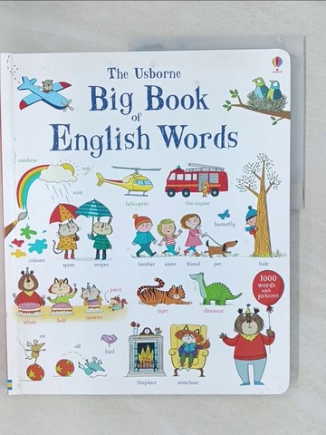 【書寶二手書T1／少年童書_Y5V】Big Book of English Words_Mairi Mackinnon,Kate Hindley