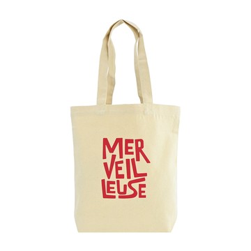 agnes b. to b. 文字訊息購物包-紅 _廠商直送