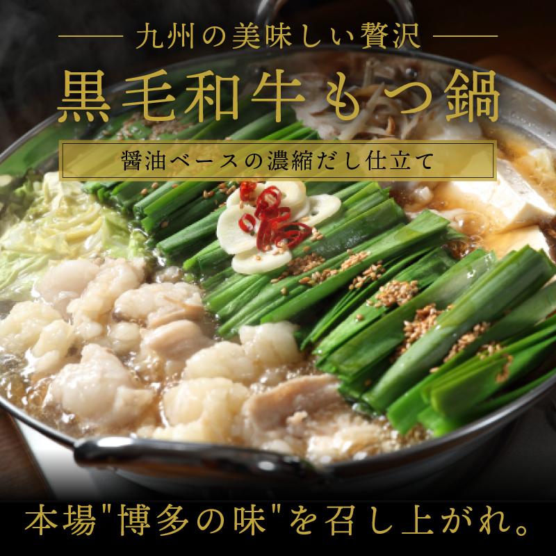 北九州駅弁当 博多の味 牛もつ鍋セット しょうゆ味 700g(2~3人前) 冷凍 国産 黒毛和牛 ちゃんぽんめん付 モツ 小腸 ホルモン 味付 お取り寄せ 簡単調理