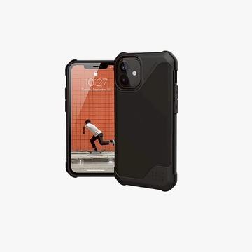 UAG iPhone 12 mini 耐衝擊保護殼-極簡黑