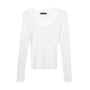 5th STREET｜女裝｜細針針織長上衣｜白色