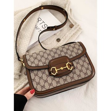 肖戰同款包包女2025新款小眾設計百搭腋下包高級感單肩斜挎馬鞍包