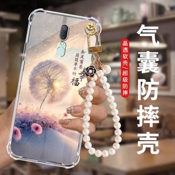 適用oppoa9x手機殼新款透明oppoa8保護套a5氣囊硅膠a9全包邊高級感網紅潮牌男女唯美手機殼