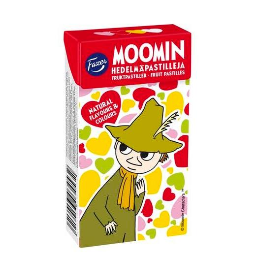 Fazer Moomin ファッツェル ムーミン フルーツ味 パステリキャンディ グミ 1 箱 x 40g フィンランドのお菓子です |  LINEショッピング