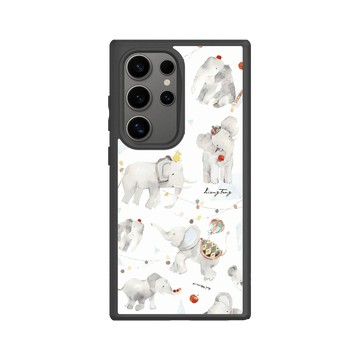 Galaxy S24 Ultra SolidSuit 黑 - 涼丰 LiangFeng - 灰色大象
