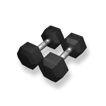 單一重量啞鈴 【德國HOLD STRONG】六角啞鈴 20 kg 2入
