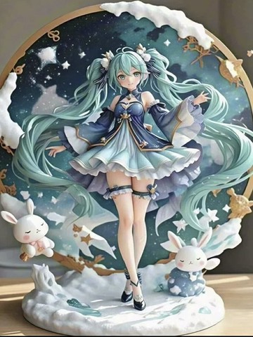 新品優惠！！！清倉特價！初音未來手辦【只發介紹圖中款】美少女桌面擺件禮物女