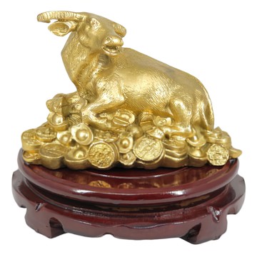 開運撲滿 牛轉乾坤 擺飾  1個