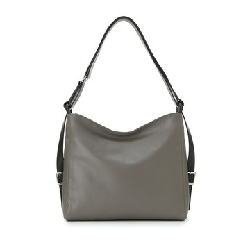 Yozora 夜空柔軟皮革兩用包 M-夜灰