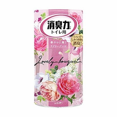 エステー トイレの消臭力 ラブリーブーケ 400ml×18点セット (4901070120406)