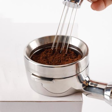 58mm接粉環磁吸防飛粉圈咖啡機手柄接粉器布粉器定量環防灑粉