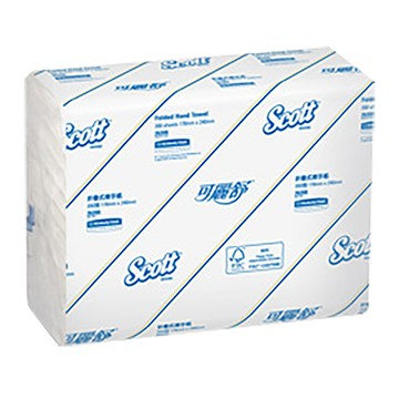 可麗舒擦手紙經濟包/26209/200抽/17.8x24cm /20包